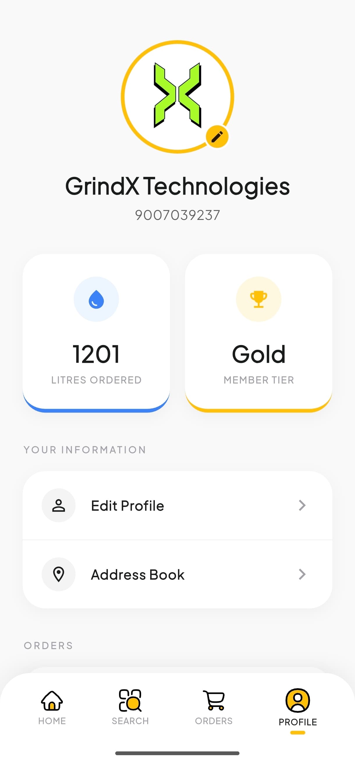 User Settings